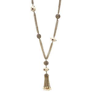 HEIDI DAUS CHAIN OF JEWELS NECKLACE  NEW